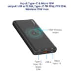 Stuffcool PB9036W 10000mAh 15W Wireless Powerbank - Image 7