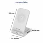 Stuffcool WC450 3 in 1 Wireless Charging Station Perfect for the iOS Ecosystem - Image 3