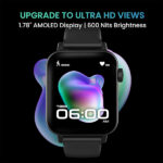 TAGG Verve Connect Ultra 1.78 AMOLED Display Bluetooth Calling Smartwatch - Image 2