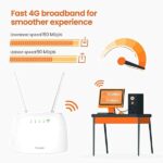 Tenda 4G06 3G/4G Volte N300 Wi-Fi Router - Image 5