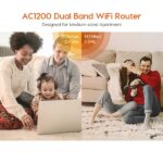 Tenda AC5 V3 AC1200 Wireless Dual Band WiFi Router - Image 4