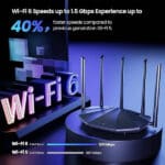 Tenda RX2 Pro WiFi 6 AX1500 Smart WiFi Router - Image 3