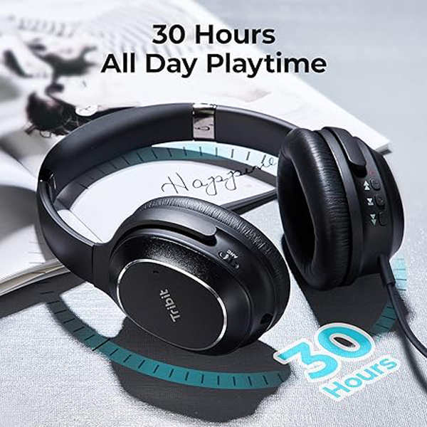Tribit-QuietPlus-72-Over-Ear-Wireless-Bluetooth-Headphones2.jpg Tribit QuietPlus 72 Over Ear Wireless Headphones - Image 6