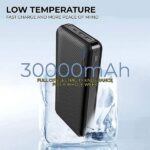 UBON 30000 mAh Powerbank PB-X33 Jumbo Power with 3-in-1 Charging Ports - Image 3