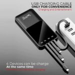 UBON PB-X17 10000 mAH Li-Polymer Power Bank with 4 IN 1 POWERJAR - Image 3