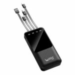 UBON PB-X17 10000 mAH Li-Polymer Power Bank with 4 IN 1 POWERJAR