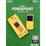 UBON PB-X32 10000 mAh Li-Polymer Power Bank - Image 2