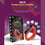 UBON SW-51 Temperature Monitor Smart Watch