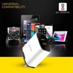 UBON USB Charger CH500 2.6A Dual USB Port Boost Charger with C Type Cable Included - Image 4