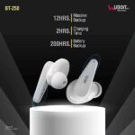 Ubon BT-250 AIRSHARK TWS Earbuds - Image 4