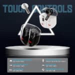 Ubon BT-95 Transparent TWS Earbuds - Image 3