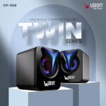 Ubon CP-024 Speaker with 3.5mm Connector - Image 2