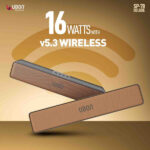 Ubon Gold Edition Sp-70 Deluxe Portable Speaker - Image 2