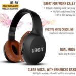 Ubon HP-50 On Ear Bluetooth Headphone Bluetooth Headset - Image 5
