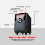 Ubon HT-4700 40 W Bluetooth Home Theatre (Black, 4.1 Channel) - Image 2