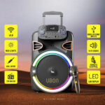 Ubon HT-1540 60W Trolley Speaker - Image 5