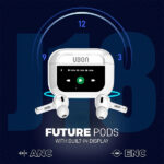 Ubon J18 Future Pods Wireless Earbuds - Image 3