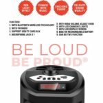 Vingajoy SP-6400 Sound Fit Wireless Speaker with Mic - Image 3