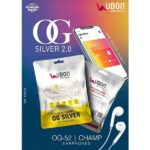 Ubon OG-52 SILVER 2.0 Champ Earphones