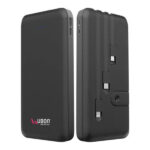Ubon PB-X34 20000 mAh Power Bank with Inbuilt Four Cables
