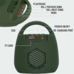 Ubon SP-6770 5 W Bluetooth Speaker (Green, 4.2 Channel) - Image 2