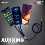 Ubon WR-131 3-IN-1 AUX Cable - Image 7