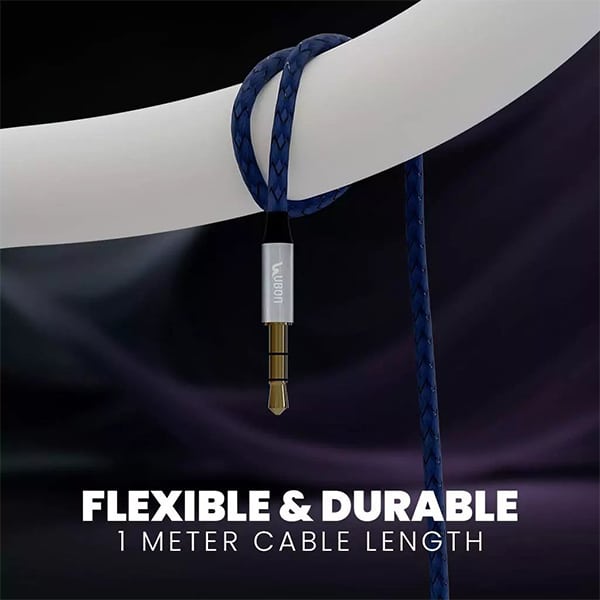 Ubon-WR-131-3-IN-1-AUX-Cable-3.jpg Ubon WR-131 3-IN-1 AUX Cable - Image 3