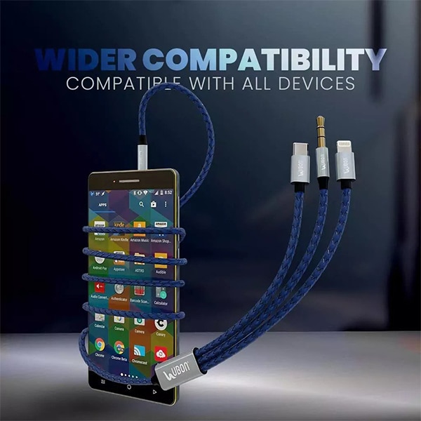 Ubon-WR-131-3-IN-1-AUX-Cable-5.jpg Ubon WR-131 3-IN-1 AUX Cable - Image 5
