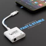 Ubon WR-477 2 in1 All Rounder type-c charging & audio connector - Image 6