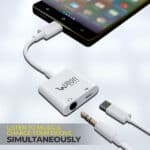 Ubon WR-477 2 in1 All Rounder type-c charging & audio connector - Image 2