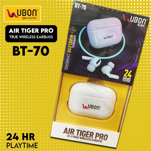 Ubon-image-4.jpg Ubon BT-70 Truly Wireless Earbuds - Image 1