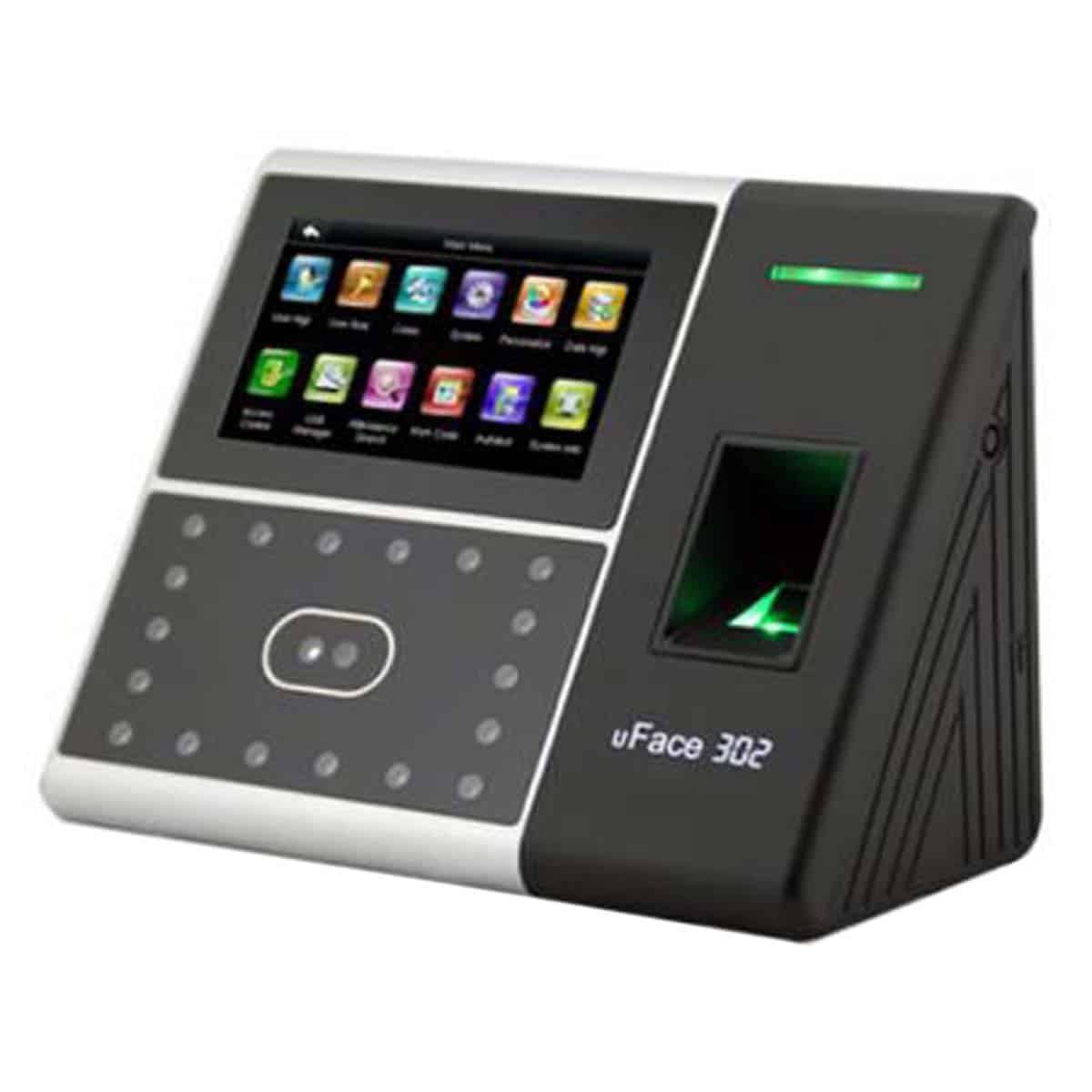 Uface-302.jpg Face Reader Biometric Attendance Uface 302 + ID Machine (Black) - Image 1