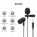 UltraProLink Um1035 Prolav Lavalier Condenser Microphone With Earphone - Image 3