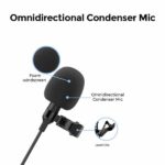 UltraProLink Um1035 Prolav Lavalier Condenser Microphone With Earphone - Image 4