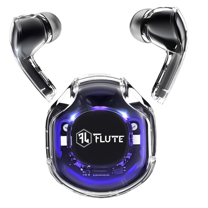 Ultrapods-Pro-Black.jpg Flute Ultrapods Pro Wireless Earbuds - Image 1