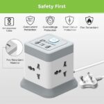 Ultraprolink Qube Desktop Surge Protector - Image 3