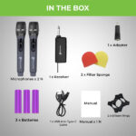 Ultraprolink Sonic Duet Dual Dynamic Wireless Microphone - Image 6