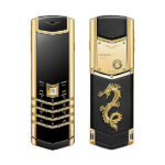 Vertu V10 Gold Dragon Luxury Mobile Phone - Image 2