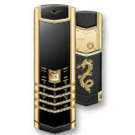 Vertu V10 Gold Dragon Luxury Mobile Phone - Image 4