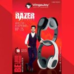 VingaJoy HP-25 RAZER Series Wireless Headphone | Built-in TF Card, Aux and FM