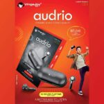 Vingajoy BT-245 Bluetooth Earbuds Bluetooth Headset (Black, True Wireless)