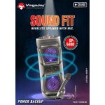Vingajoy SP-6400 Sound Fit Wireless Speaker with Mic - Image 4