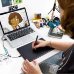 Wacom One by CTL-472/K0-CX Small 6-inch x 3.5-inch Graphic Tablet (Red/Black) - Image 7