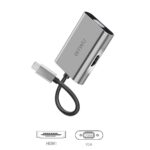 WiWU USB C to HDMI Adapter (4K@60Hz), Type C to HDMI Adapter Cable, Type C to VGA 1080P, Compatible for MacBook Pro/Chromebook/Lenovo/Dell XPS/All Type-c Computers - Image 8