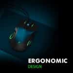 Wings Crosshair 100 Wired Optical Gaming Mouse - Image 3