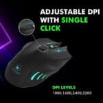 Wings Crosshair 100 Wired Optical Gaming Mouse - Image 6