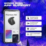 Wings Phantom 760 Earbuds With Low Latency Game mode - Image 4