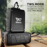 Wings Rave 100 Bluetooth Speaker with Powerful RMS 5 watt Output - Image 6