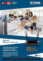 D-Link DIR-615 Wireless-N300 Router (Black, Not a Modem) - Image 5