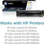 HP 206A Black Original LaserJet Toner Cartridge, W2110A - Image 8
